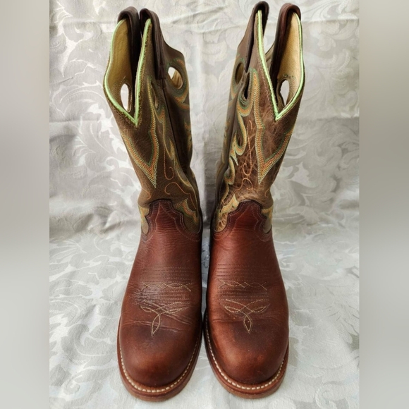 Ladies Brahma Cowboy Boots - Picture 2 of 3